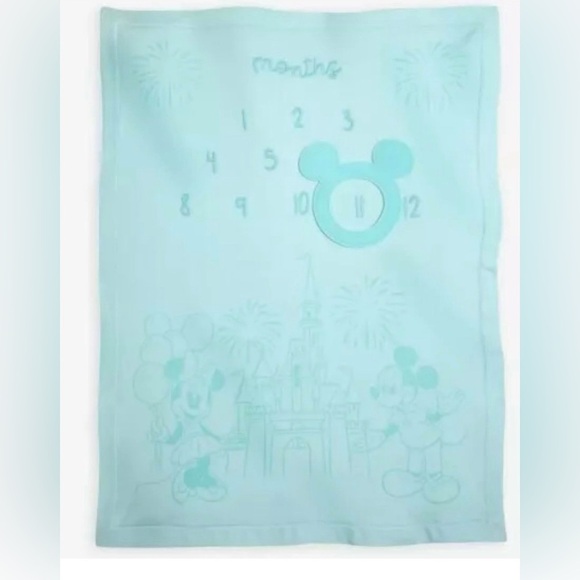 Disney Other - Disney Mickey and Minnie Mouse Milestone Blanket and Marker